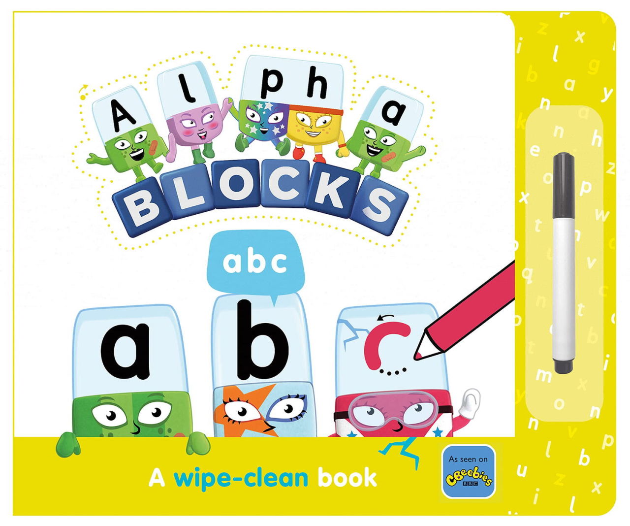 Carticica Scriu si sterg Alphablocks - ABC [1]