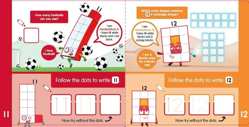 Carticica Scriu si sterg - Numberblocks 11-20 [2]