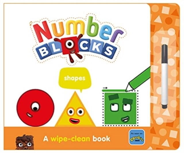 Carticica Scriu si sterg Numberblocks - Forme geometrice [1]