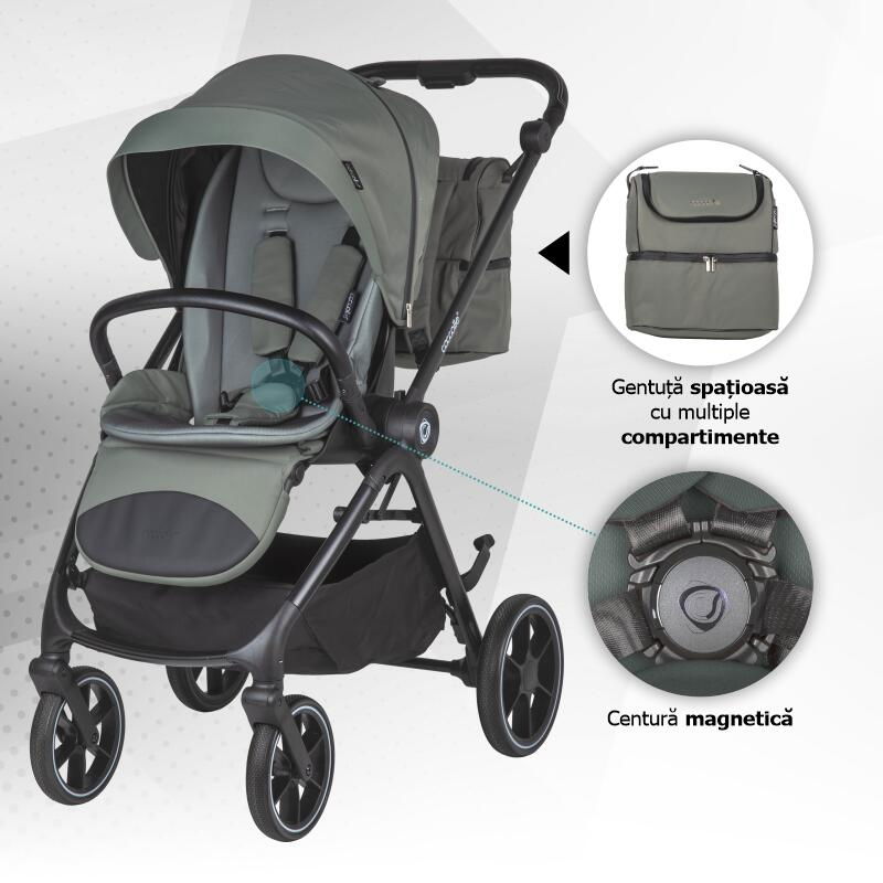 Carucior modular 2in1 Coccolle Serry Moss green [4]
