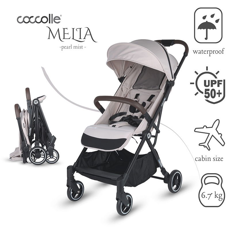 Carucior sport cu pliere automata Coccolle Melia Pearl Mist [1]