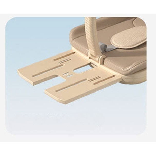 Carucior Sport Flippy 3in1, 6-36 Luni, Pliabil, Tavita pentru Masa, Pat de Dormit, Centura de Siguranta, Roti 360 Grade, Reversibil, Parasolar, Maner Reglabil, 64 x 35 x 100 cm, Panda, Crem [3]