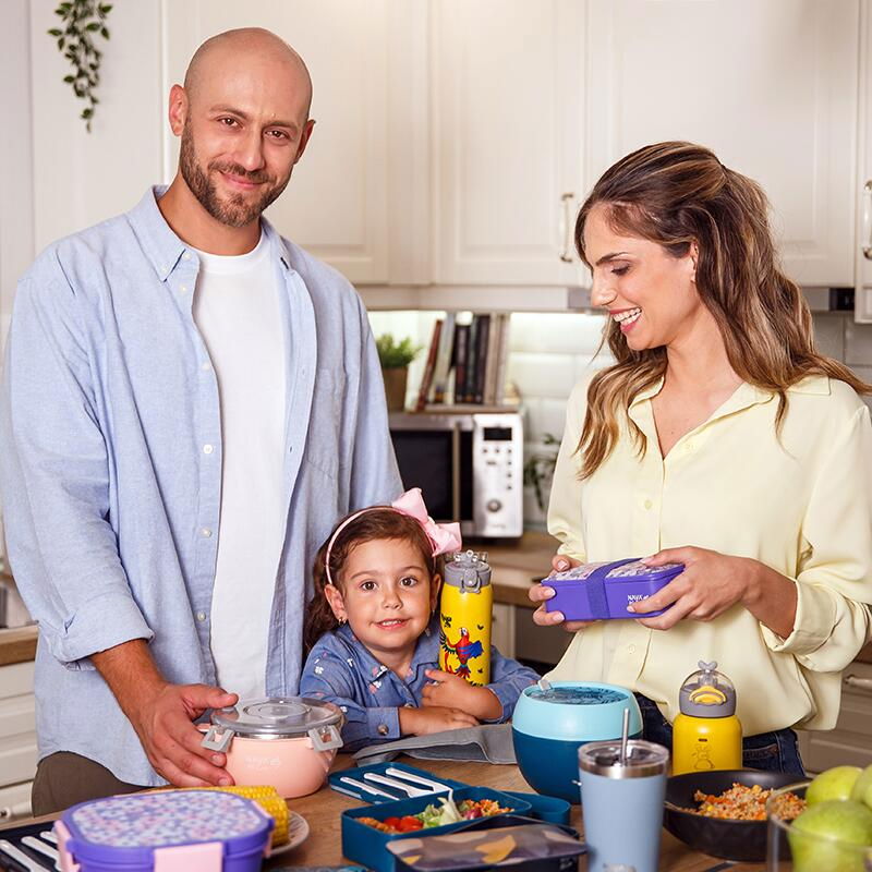 Caserola rotunda Nava We care 850 ml albastru [11]