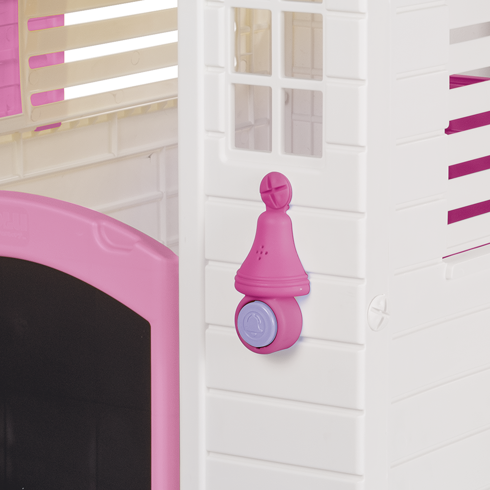 Casuta pentru copii premium - Alb& roz [4]