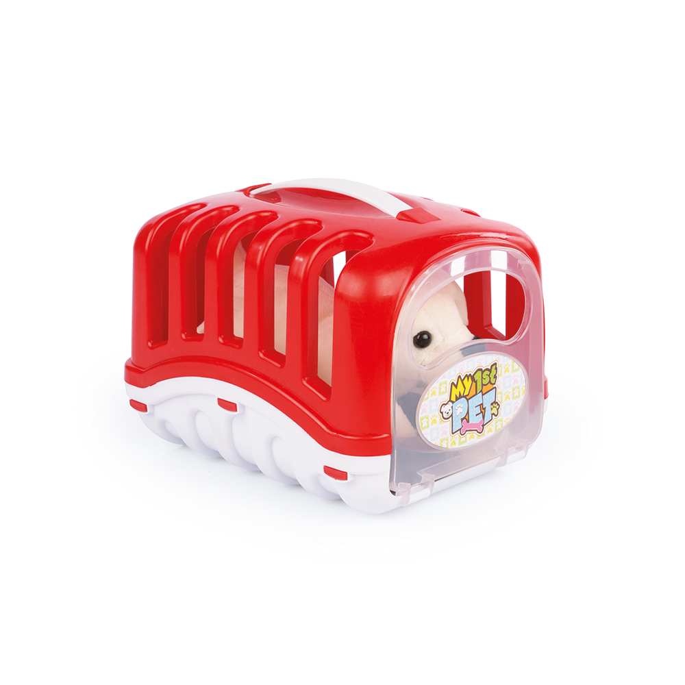 Catelus cu cusca si accesorii - Rosu [3]