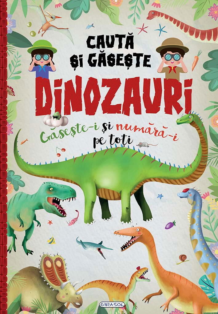 Cauta si gaseste dinozauri - Gaseste-i si numara-i pe toti [1]