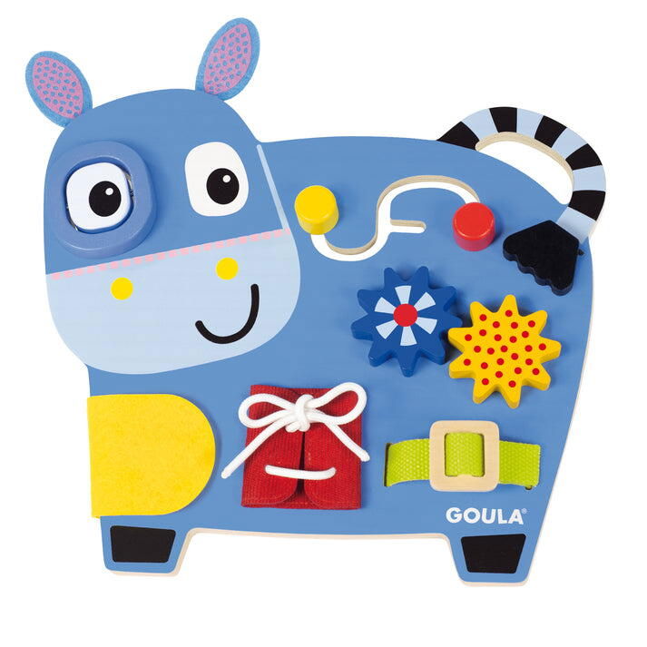 Centru de activitati din lemn - Magarus vesel [7]