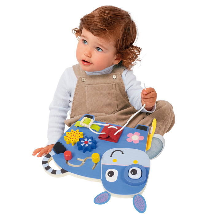 Centru de activitati din lemn - Magarus vesel [8]