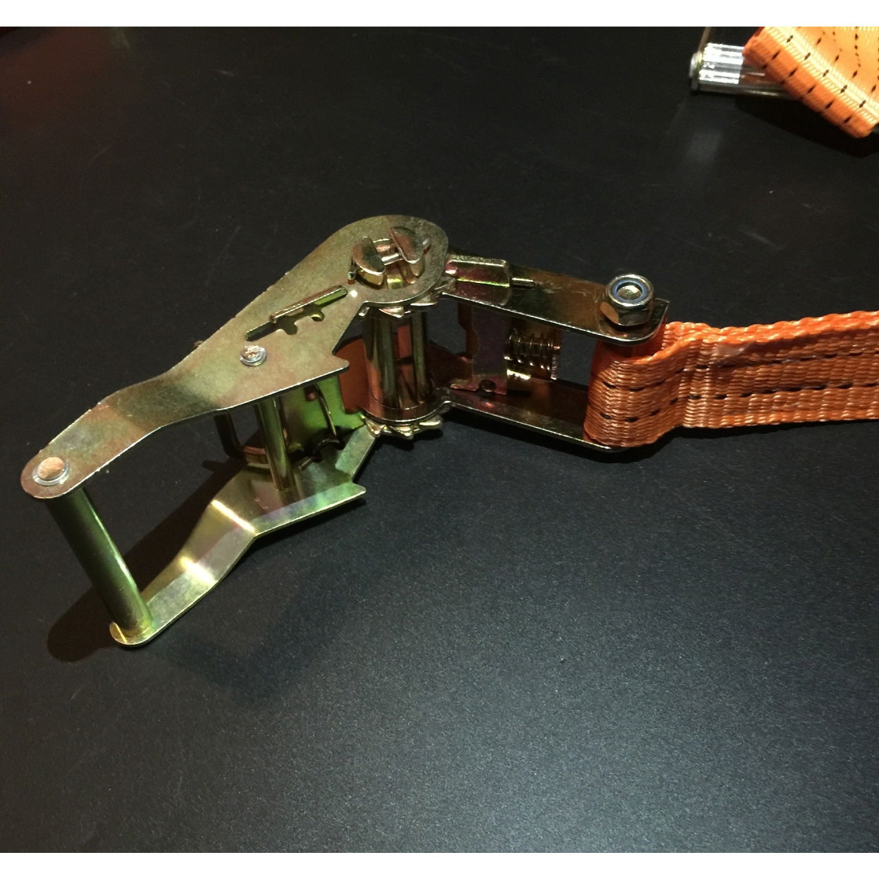 Chinga Ancorare cu Clichet, Flippy, 10 m Lungime, 5 cm Latime, Portocaliu [3]