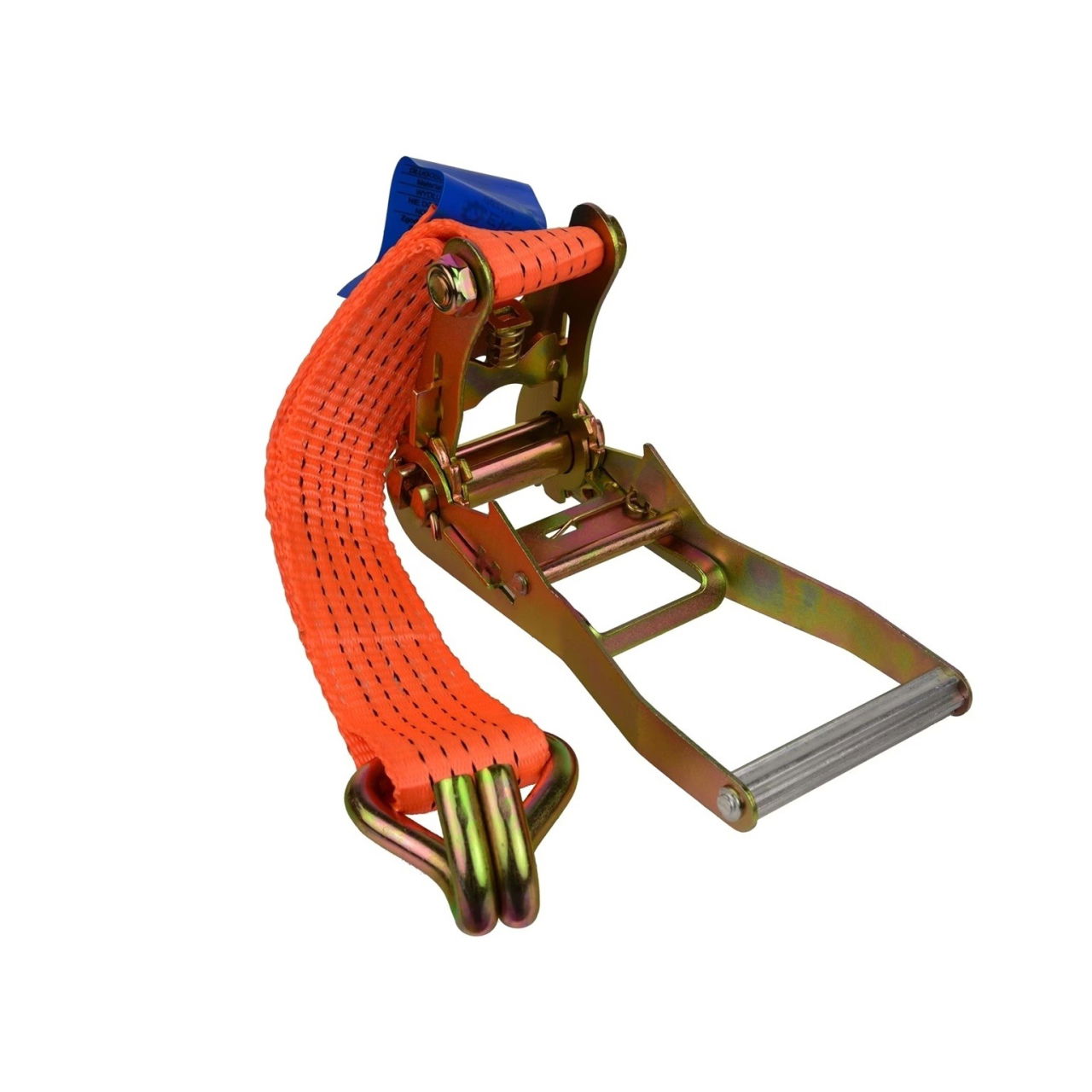 Chinga Ancorare cu Clichet, Flippy, 10 m Lungime, 5 cm Latime, Portocaliu [5]