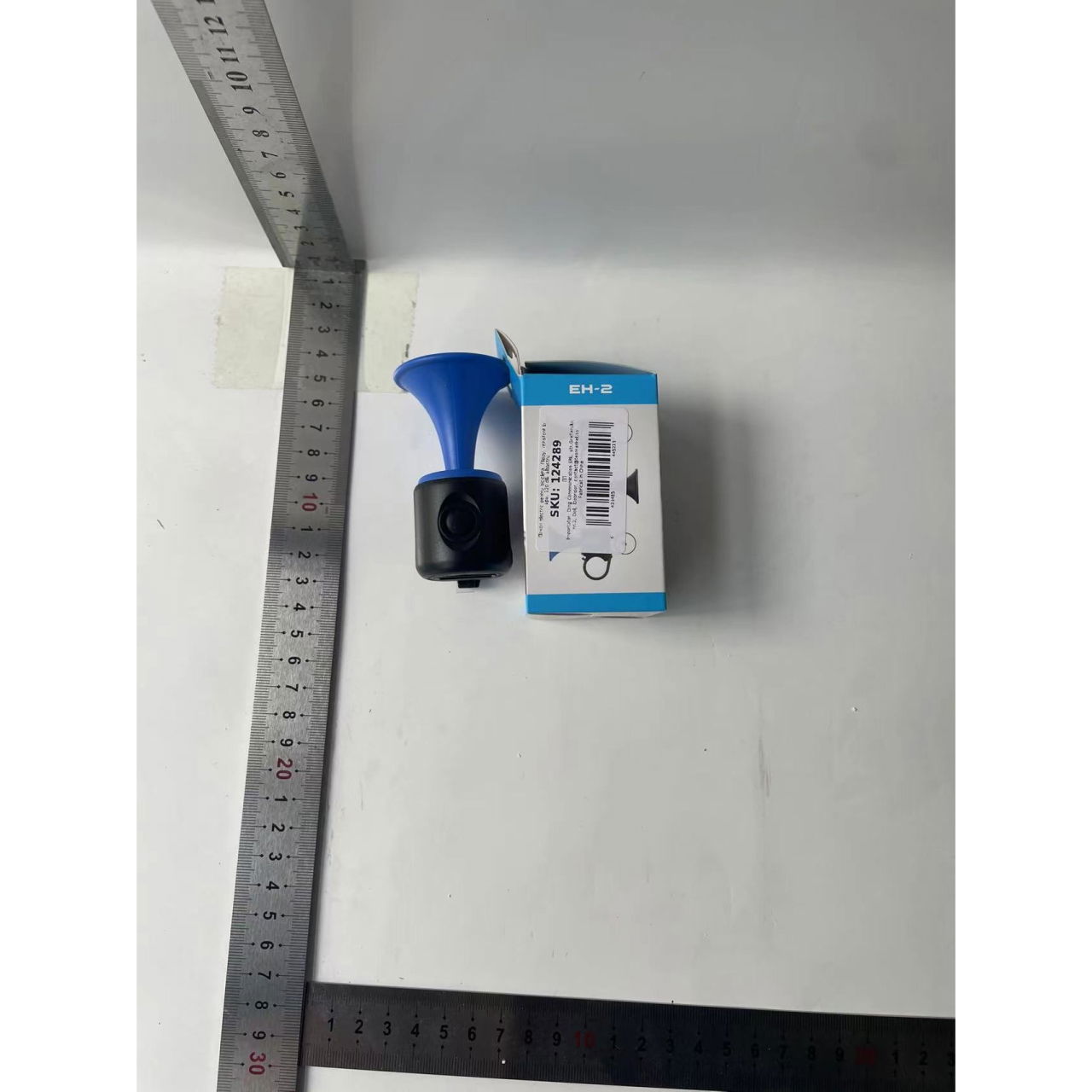 Claxon electric pentru bicicleta, Flippy, rezistent la apa, 120 dB, albastru [7]