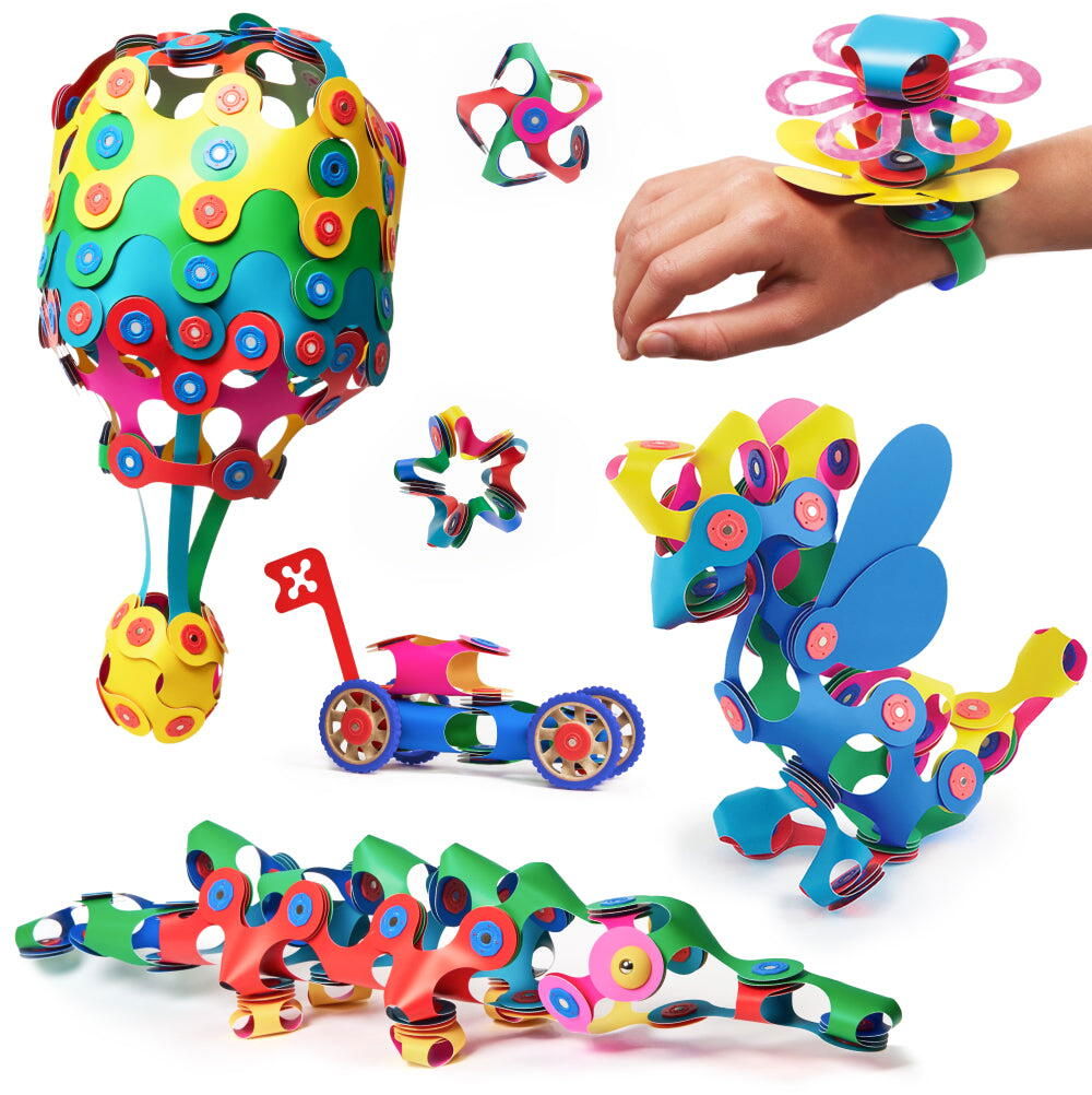 Clixo® joc magnetic de construit - Distractie in familie (150 piese) [3]