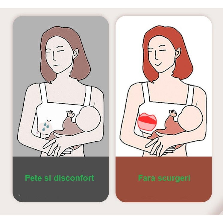 Colector de Lapte Matern, Flippy, din Silicon Safety, Anti-debordare, 80 ml, Transparent [6]