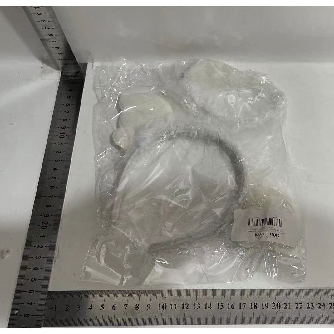 Coronita de Ingeras pentru Copii, Flippy, Bentita cu Aura, Marime Universala, Alb [7]