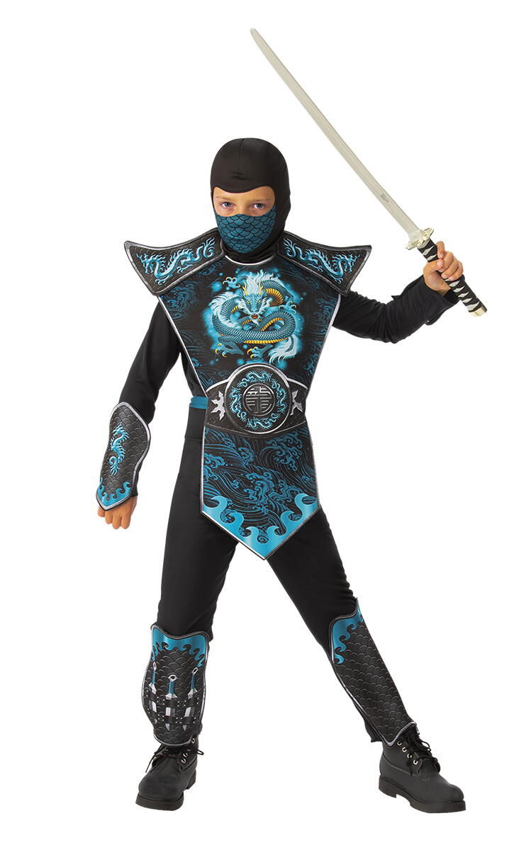 Costum de carnaval - Ninja Dragon Albastru [1]