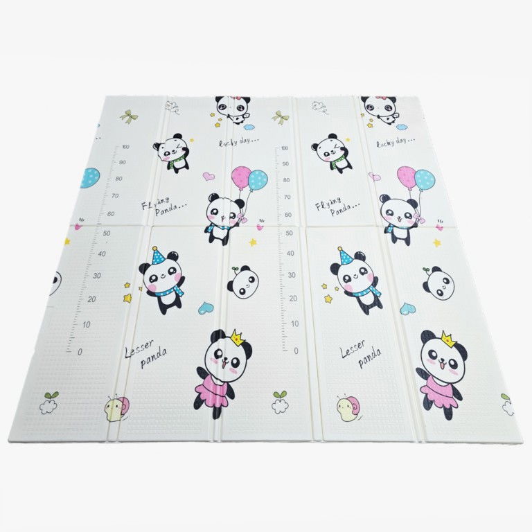 Covoras de Joaca pentru Copii Termic cu 2 Fete, Flippy, Model Ursuleți si Delfini, cu Spuma, Impermeabil, Antiderapant, 200cm x 180cm x 1cm [3]