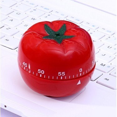 Cronometru mecanic de bucatarie Flippy, forma de rosie, 60 de minute, 6.3 x 4.5 cm, material ABS, rosu [10]