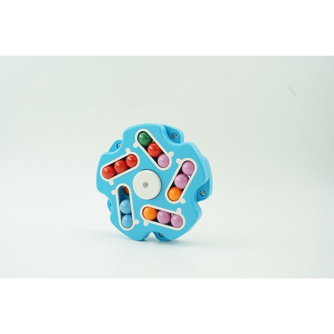 Cub magic interactiv, Magic Bean, jucarie antistres potrivit pentru copii si adulti, Stea, Albastru [2]