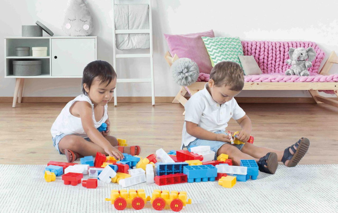 Cuburi de construit din plastic - 50 piese [3]