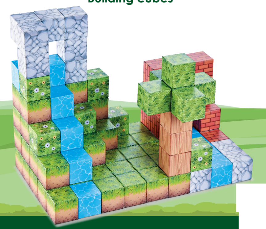 Cuburi magnetice - In natura 104 piese (2.5 cm) [4]