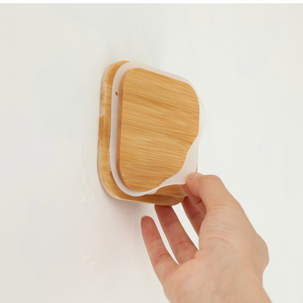 Cutii de Depozitare Alimente, Flippy, Set din 6 Cutii de tip Container, Cutii pentru Cereale, din Plastic, Capac din Bambuc, 2pc 0.5 l. 2pc 0.8 l [6]