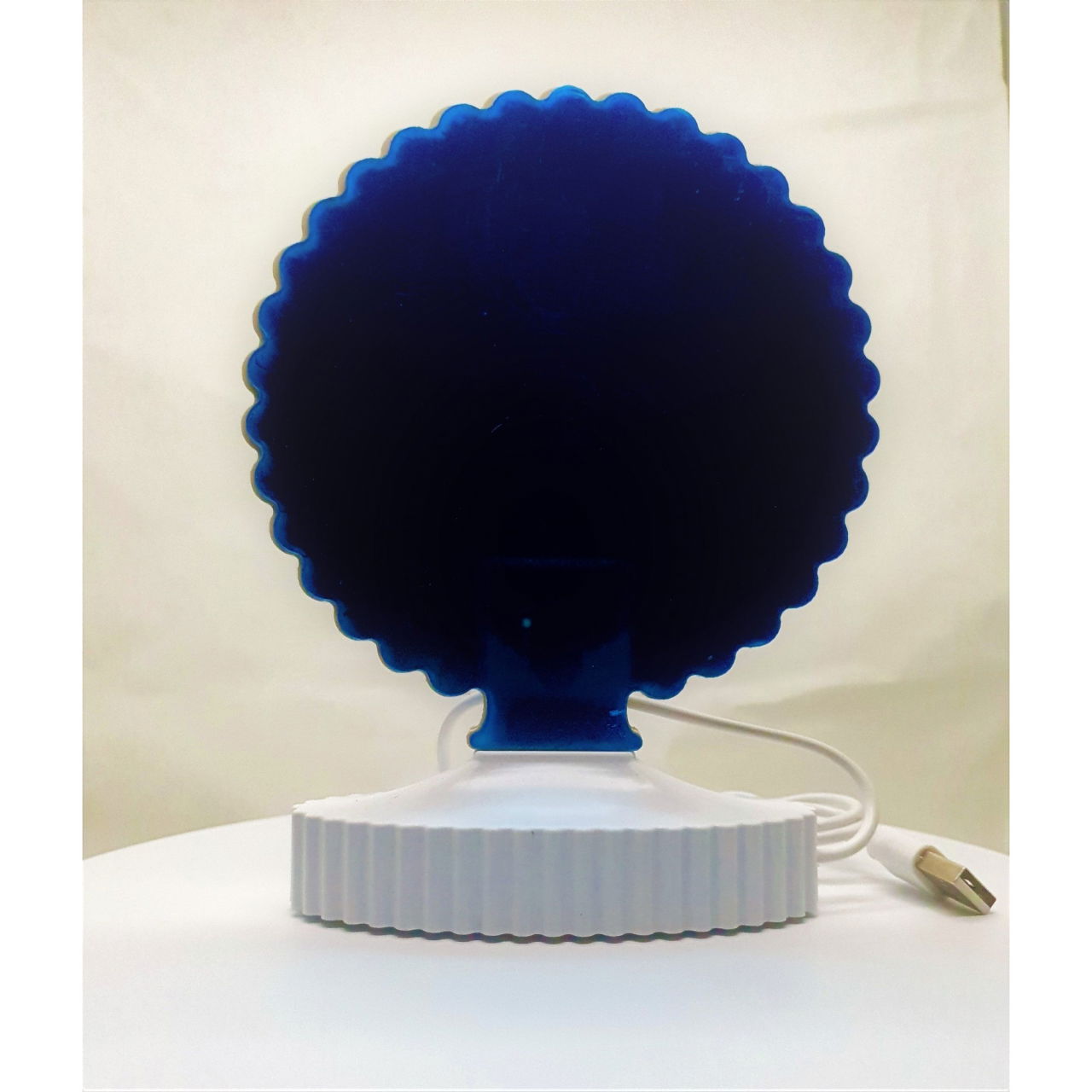 Decoratiune Luminoasa, Flippy, cu Cablu USB, Model Flamingo, Alb Rece, 17 cm [3]