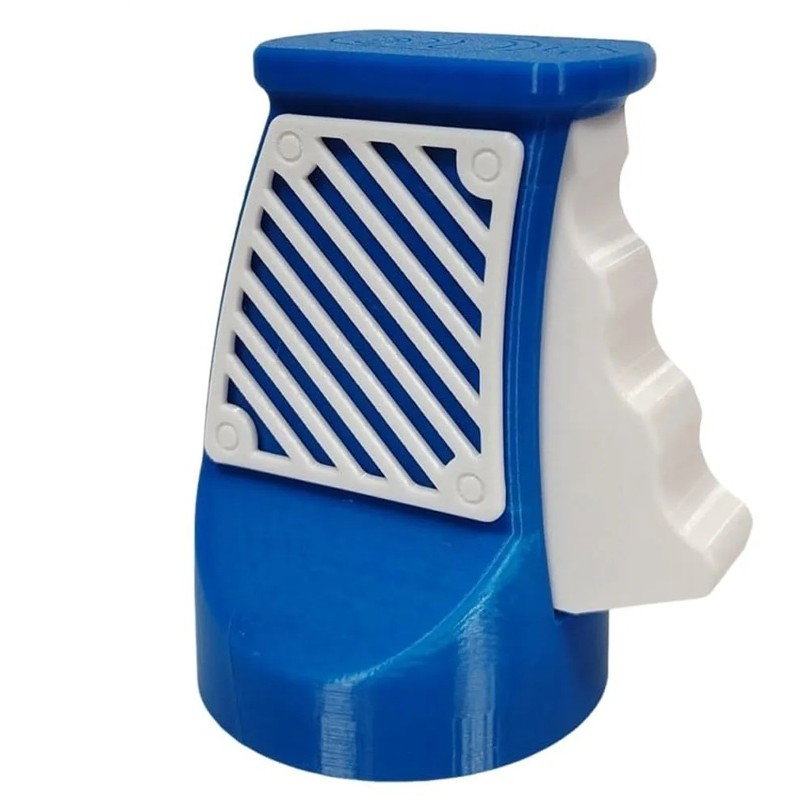 Desfacator Doze, Flippy, din ABS, 10.7 x 8 cm, Manual, Albastru Inchis/Alb [1]