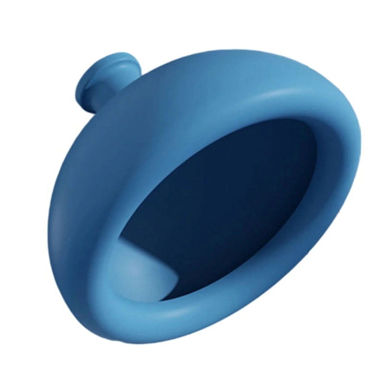 Dispozitiv Terapeutic Sputa, Flippy, Cupa pentru Terapie Toracica, Dispozitiv de Eructare, pentru Adulti si Copii, 10 x 6.5 cm, din Silicon, Albastru [1]