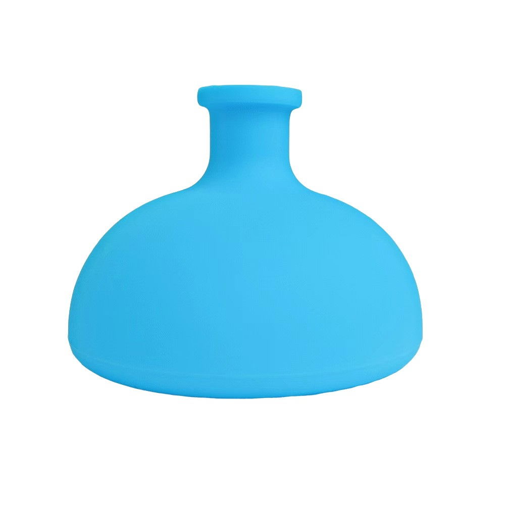 Dispozitiv Terapeutic Sputa, Flippy, Cupa pentru Terapie Toracica, Dispozitiv de Eructare, pentru Sugari si Copii, 7.5 x 6 cm, din Silicon, Albastru [2]