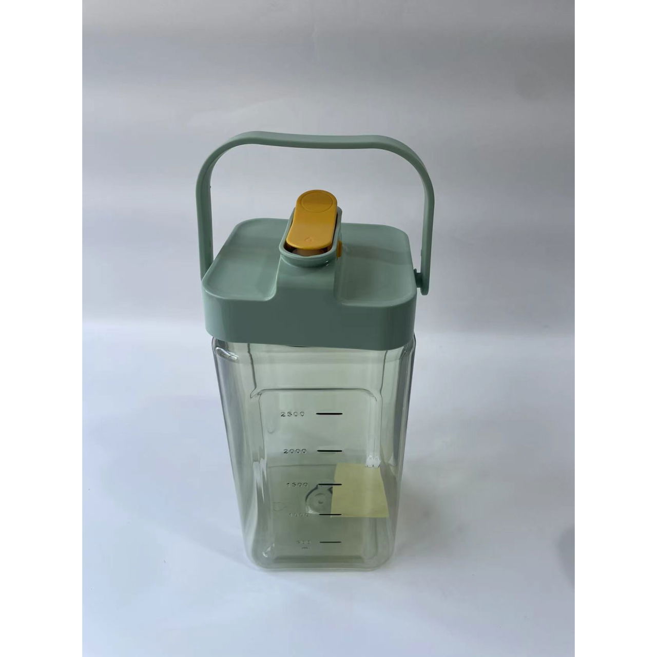 Dozator portabil pentru bauturi Flippy, 3.5 litri, capac etans, duza deschidere/inchidere, recipent din plastic, gradat, filtru, maner, pentru diverse bauturi, 29.7 x 14.1 x 14.4 cm, verde [10]