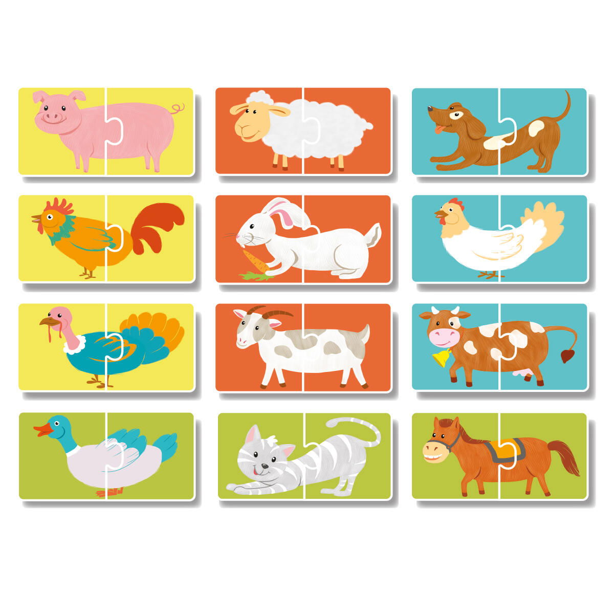 Duo Puzzle - Ferma (2 piese) [2]