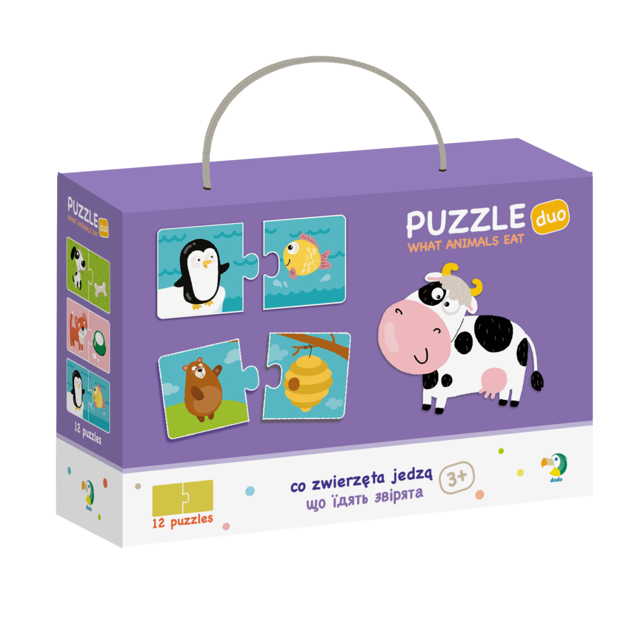 Duo Puzzle - Hrana animalelor (2 piese) [1]