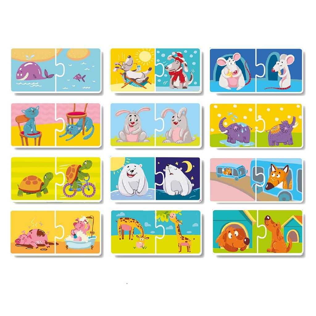 Duo Puzzle - Notiuni opuse (2 piese) [2]