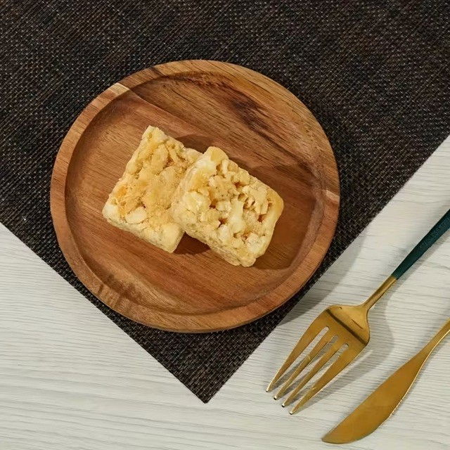 Farfurie din Lemn, Flippy, Rotunda, pentru Alimente sau Decor, 15 x 1.5 cm, Natur [3]