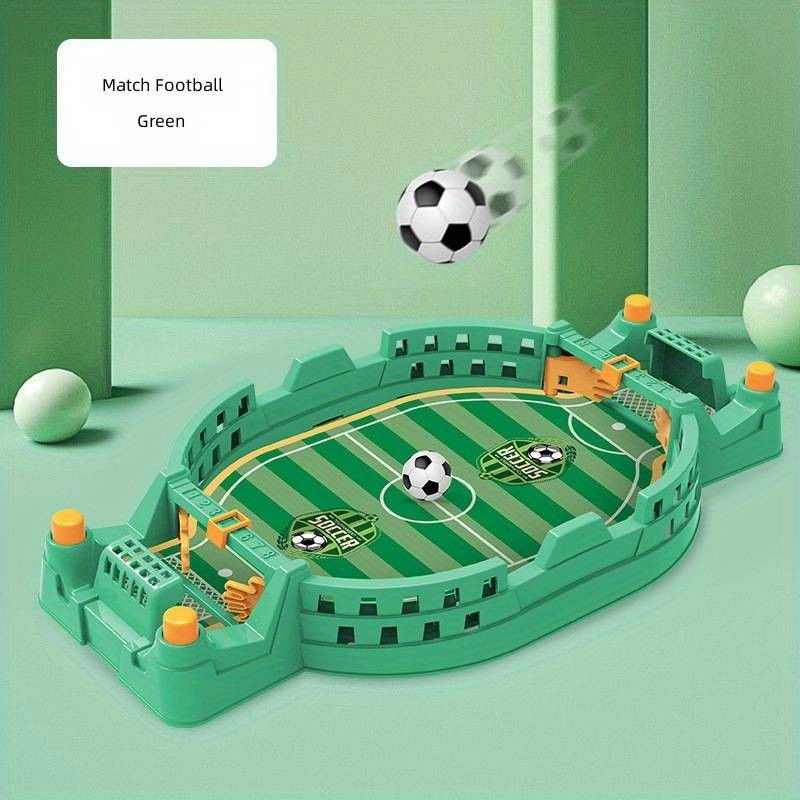 Fotbal de Masa Interactiv pentru Copii, Flippy, cu 2 Mingi Incluse, Tabela Scor, 22.8x12x4 cm, Verde [3]