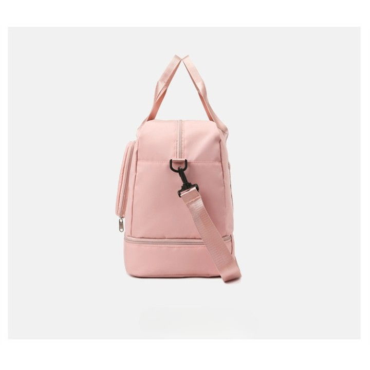 Geanta Pliabila, Flippy, pentru Voiaj, Buzunare Multiple, de Mana, Impermeabila, Material Textil, Capacitate 8 Kg, Dimensiune Deschisa 42x28x10 cm, Roz [12]