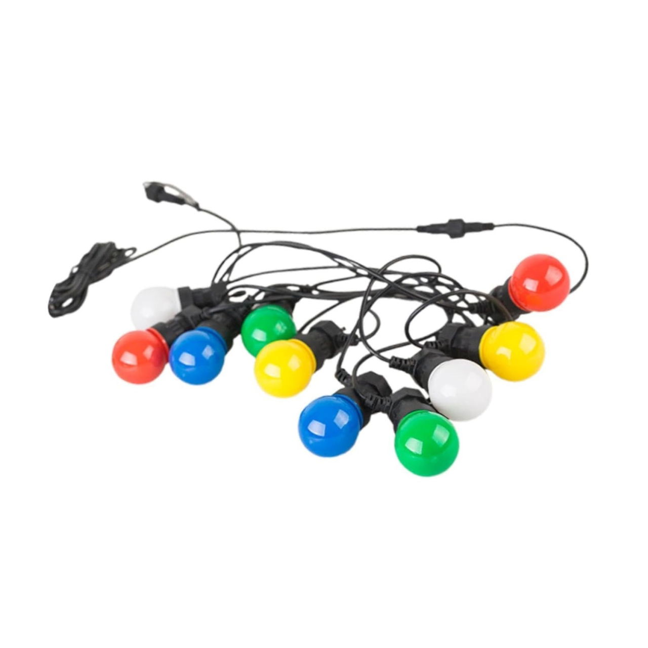 Ghirlanda Luminoasa, Flippy, fara Transformator, 10 m, 20 LED-uri Model Bulb, Interconectabila, IP65, Multicolor [4]