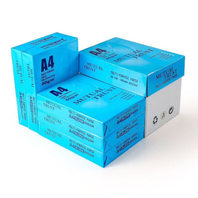 Hartie Copiator A4 Mutual Trust, Flippy, 80 g/mp, 5 topuri x 500 coli/top (2500 coli), 210 x 297 mm, Hartie Multifunctionala pentru Imprimanta si Copiator, Hartie Universala pentru Birou [2]