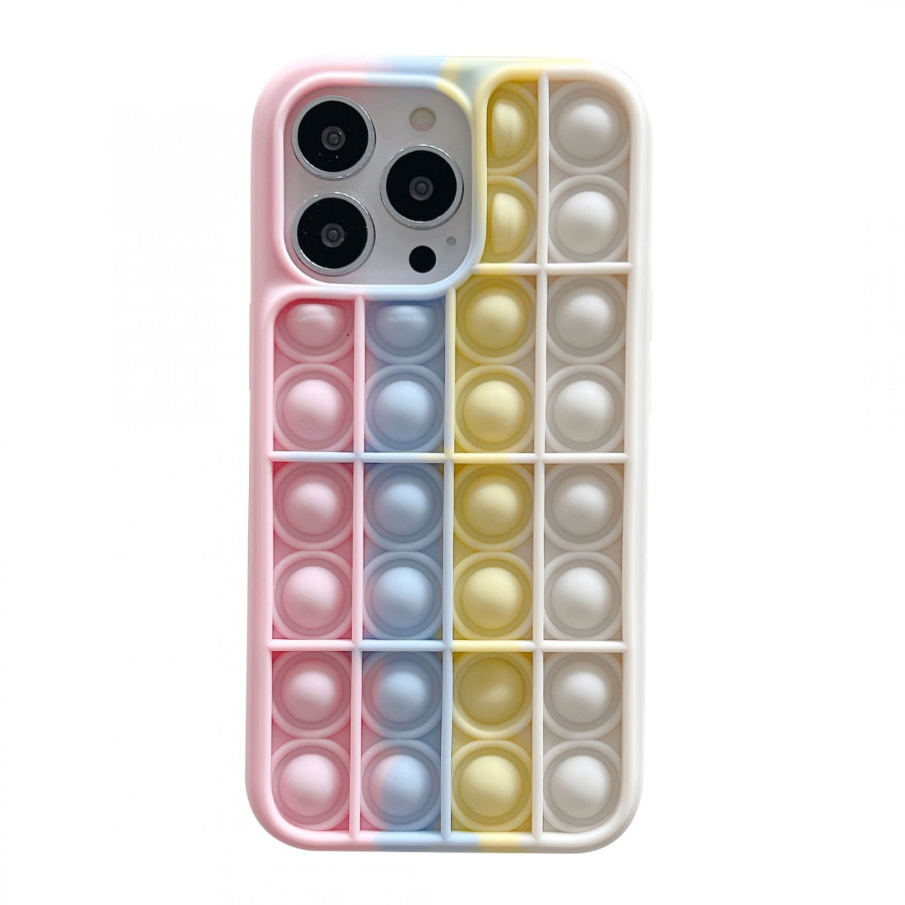 Husa de protectie Flippy Pop It compatibila cu Apple iPhone 13,Model 5,Multicolor [1]