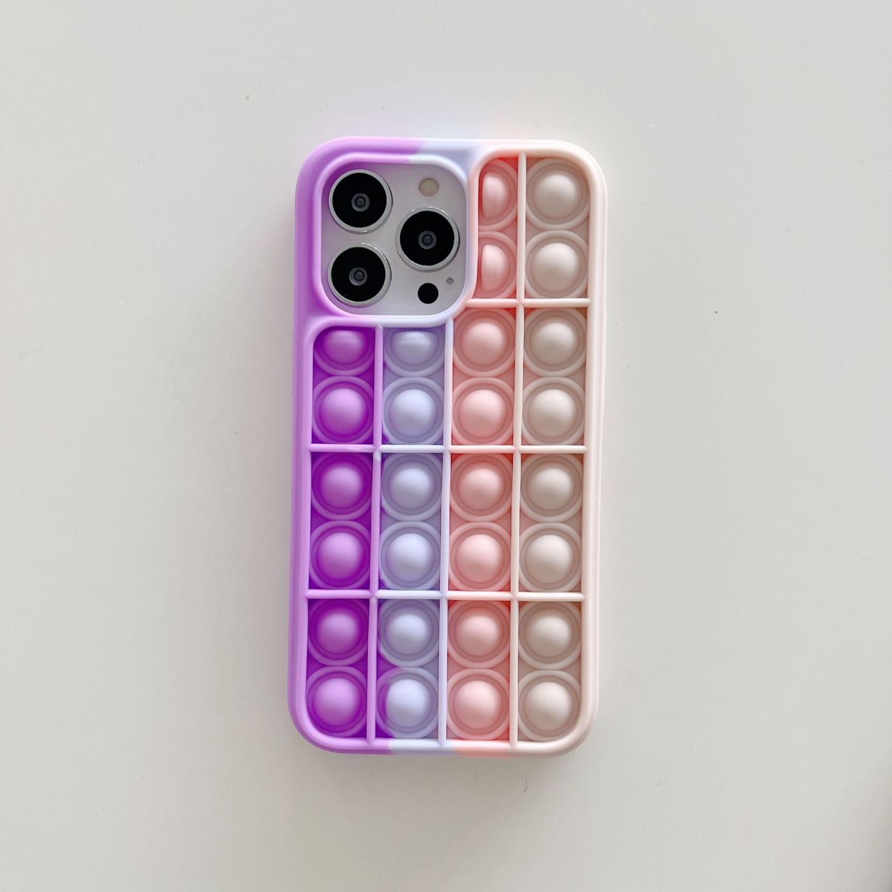 Husa de protectie Flippy Pop It compatibila cu Apple iPhone 13 Pro Max,Model 2,Multicolor [4]