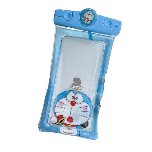 Husa subacvatica Mascot Waterproof Flippy, Snowproof, Universala, cu Snur, pentru telefon sau documente, Cat, Bleu [1]