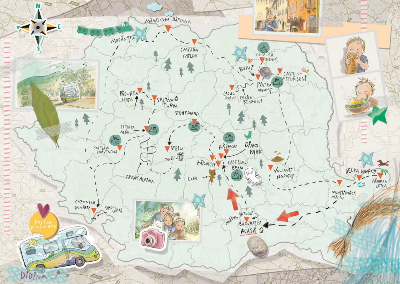IUBIM SA CALATORIM - Ema si Eric descopera Romania [3]