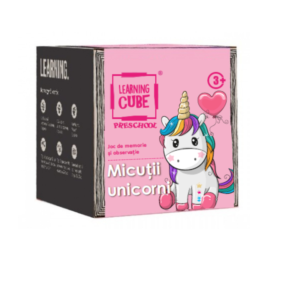 Joc de atentie Learning Cube® - Micutii unicorni [1]