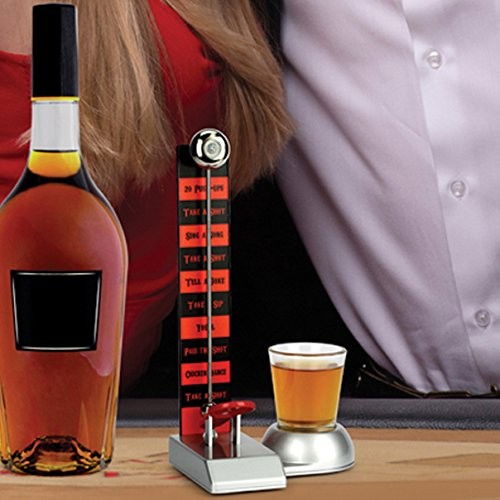 Joc de baut Hammershot cu Pahar Shot Flippy, 22 cm, Material Sticla, Plastic, Fier, Multicolor [5]