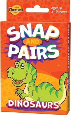 Joc de carti 2 in 1 - Dinozauri veseli [1]