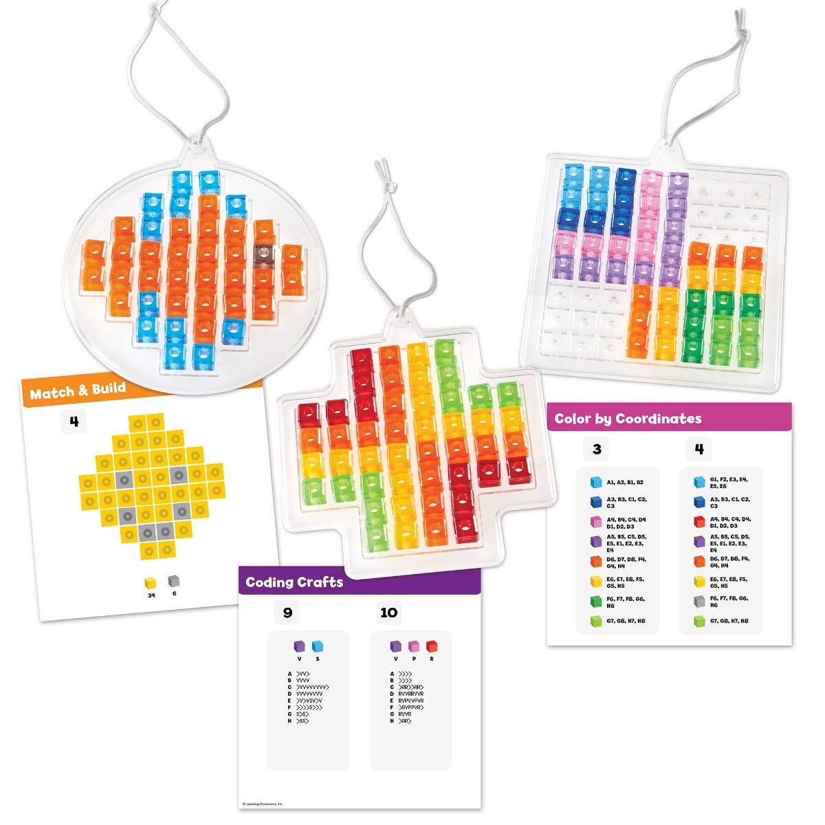 Joc de logica STEM - Decoratiuni pentru geam [6]