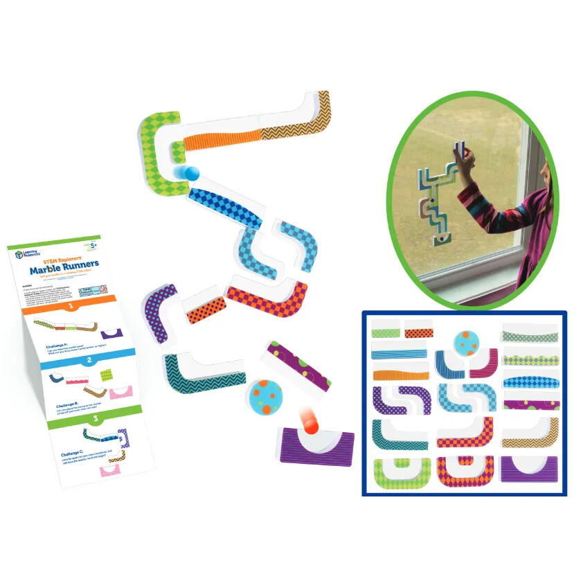 Joc de logica STEM - Marble Run [5]
