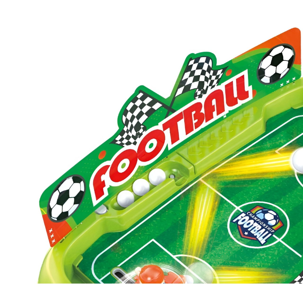 Joc de Masa Interactiv de Fotbal pentru Copii, Flippy, 4 Mingi, Tabela Scor, 40.7x27x14.5 cm, Multicolor [5]