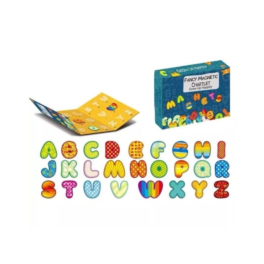 Joc educativ magnetic tip carte, Fancy Magnetic Chartlet, 26 de piese, +3 ani, multicolor [1]
