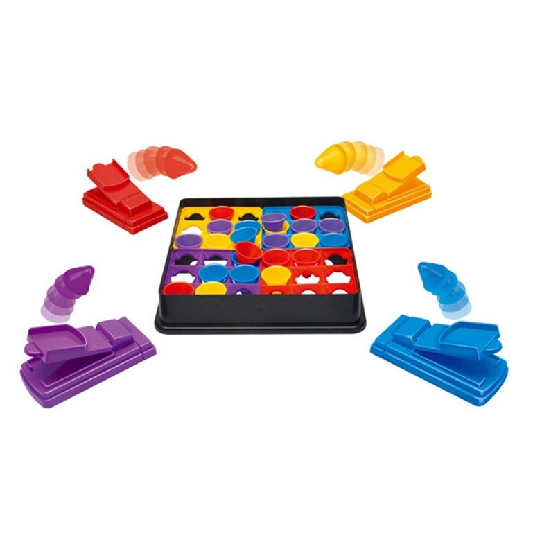 Joc Interactiv pentru Copii, Flippy, 4 Hats Off, Tabla de Joc, Figurine Palarii, +3 Ani, Multicolor [1]